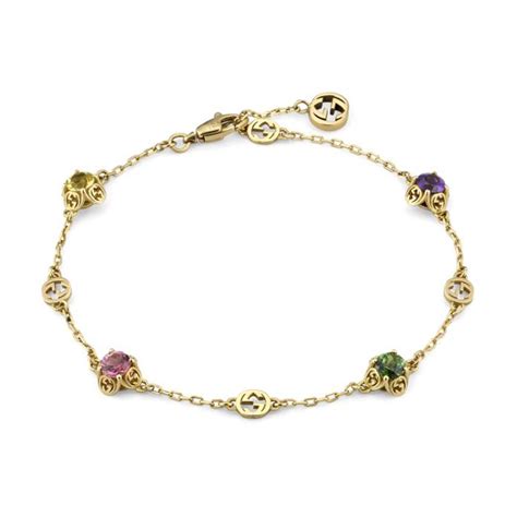 Gucci Yellow gold bracelet with Interlocking G